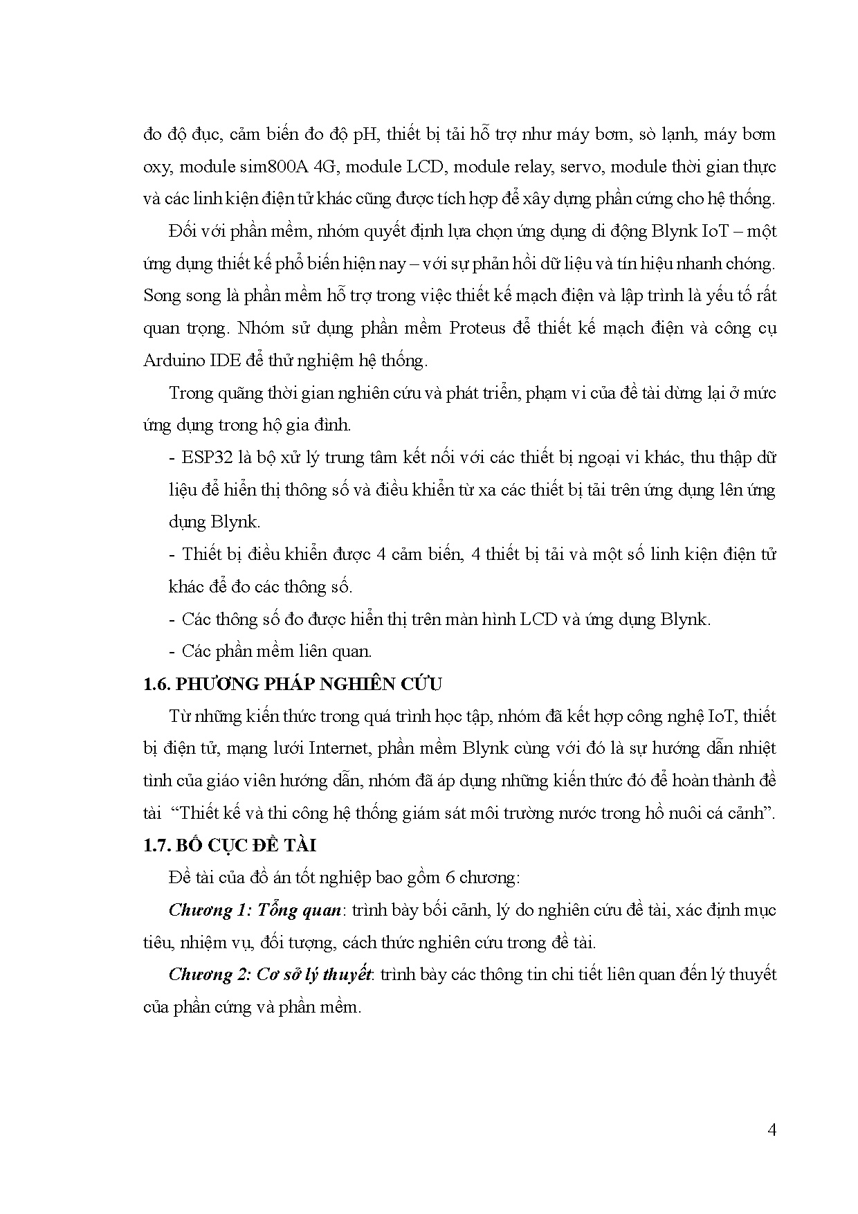 Đồ án tốt nghiệp - Thiết kế và thi công hệ thống giám sát môi trường nước trong hồ nuôi cá cảnh - Trang 19