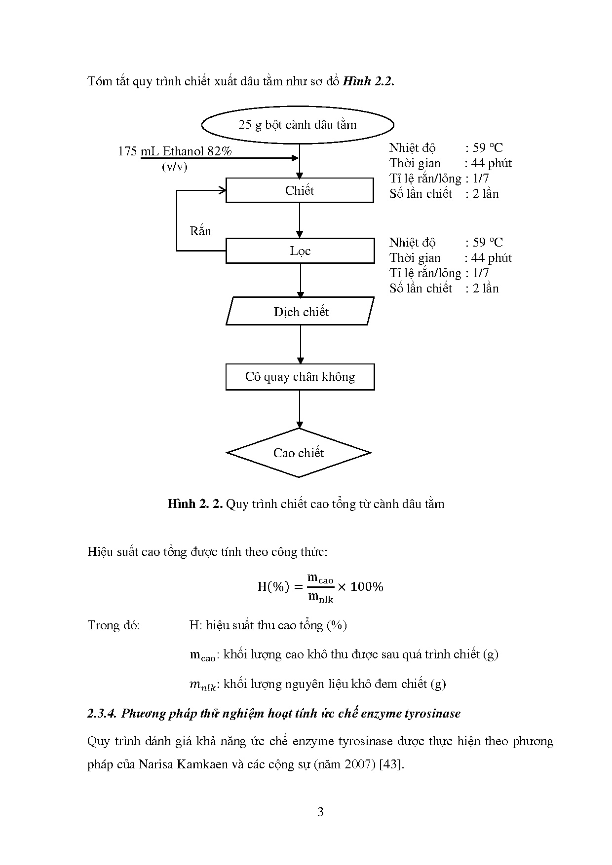 Đồ án tốt nghiệp - Nghiên cứu tạo sản phẩm Serum trắng da từ dịch chiết lõi cành dâu tằm (Morus AL - Trang 46