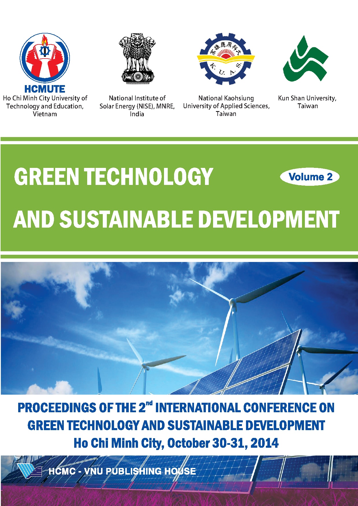 Proceedings of The 2nd International Conference on Green Technology and Sustainable Develop (HCMUTE)