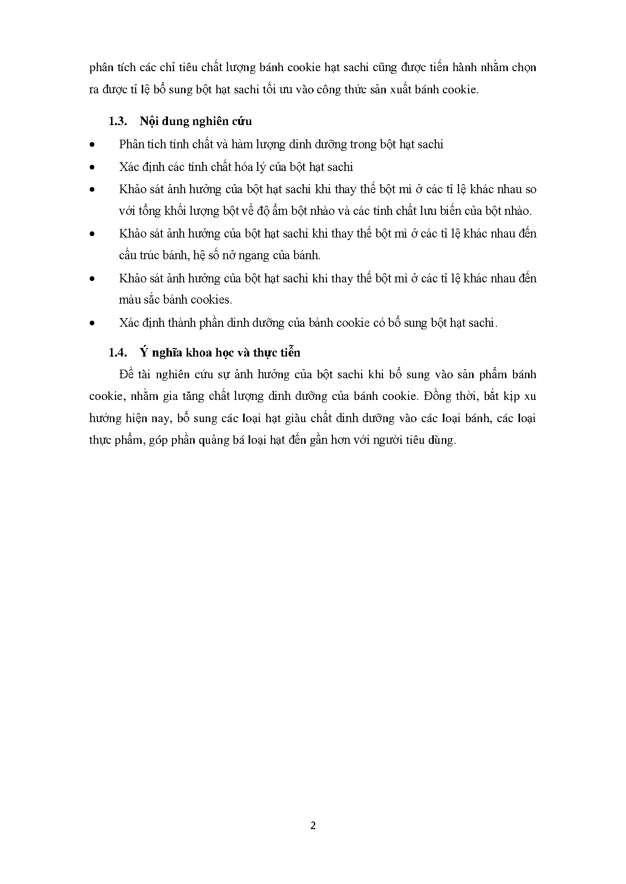 Đồ án tốt nghiệp - Ảnh hưởng của bột hạt Sachi bổ sung đến các tính chất hóa lý của bột nhào VCLBC - Trang 22