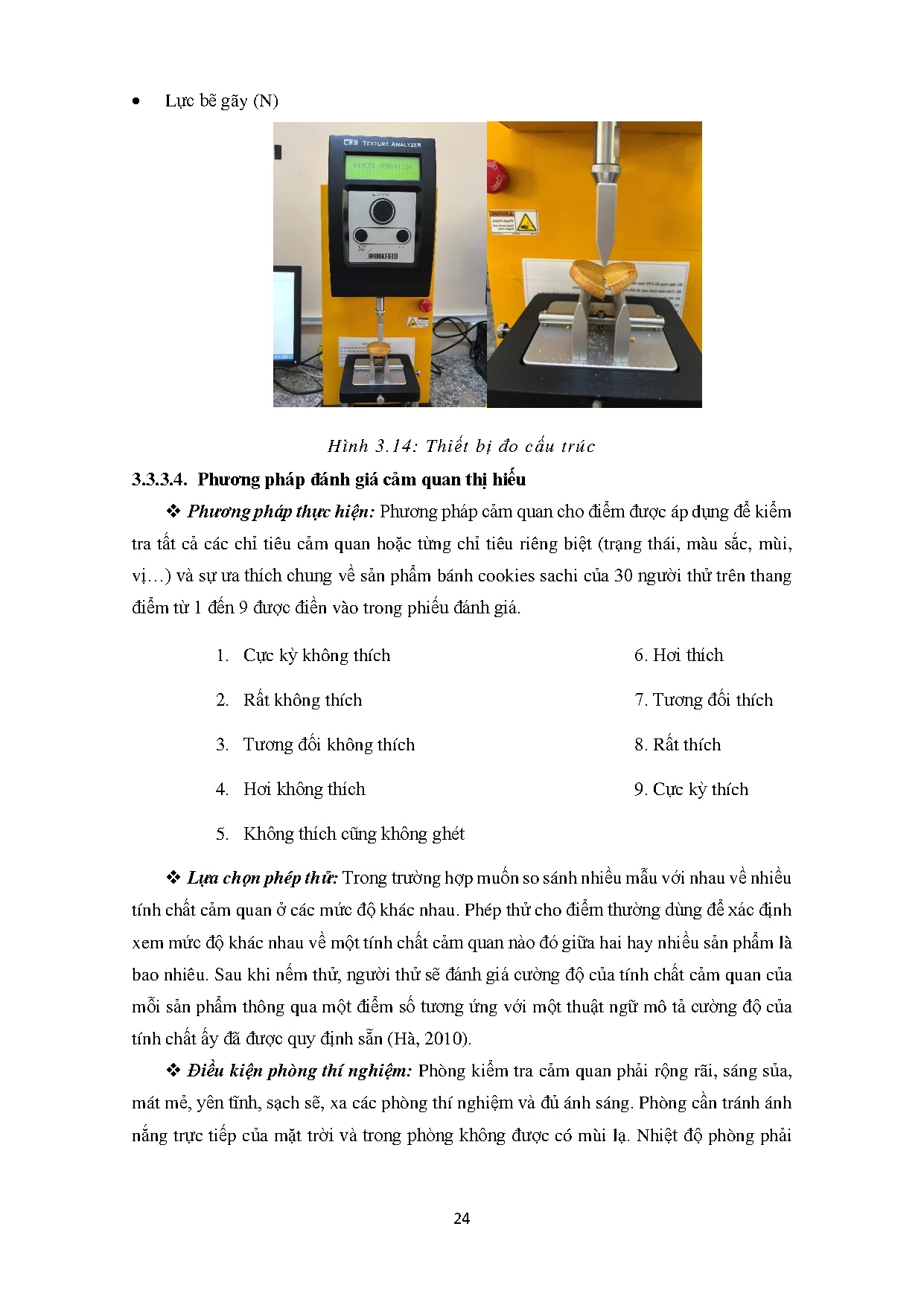 Đồ án tốt nghiệp - Ảnh hưởng của bột hạt Sachi bổ sung đến các tính chất hóa lý của bột nhào VCLBC - Trang 44