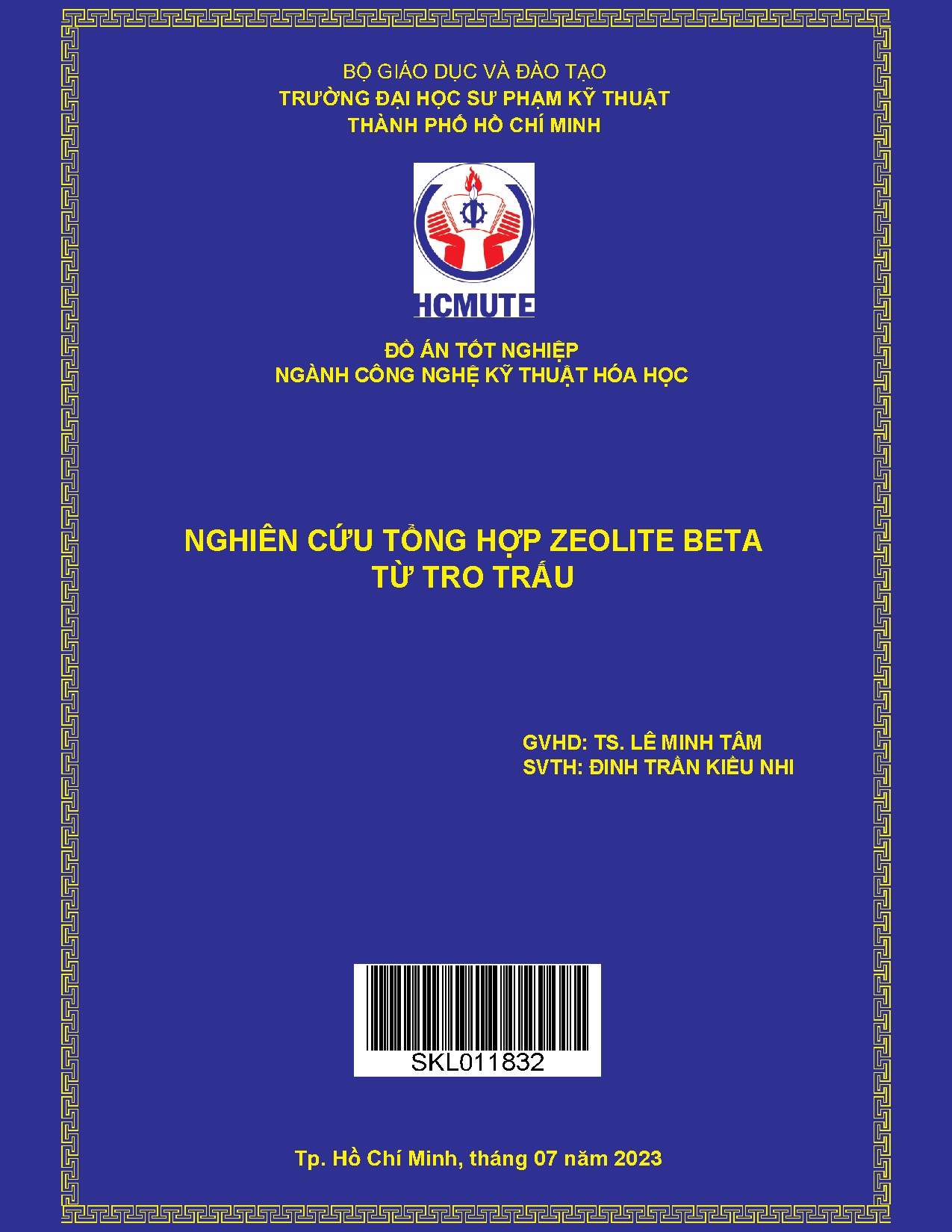 Đồ án tốt nghiệp - Nghiên cứu tổng hợp Zeolite beta từ tro trấ