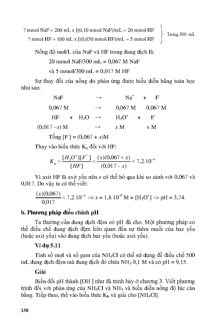 Giáo trình hóa phân tích môi trường (HCMUTE) - Trang 130