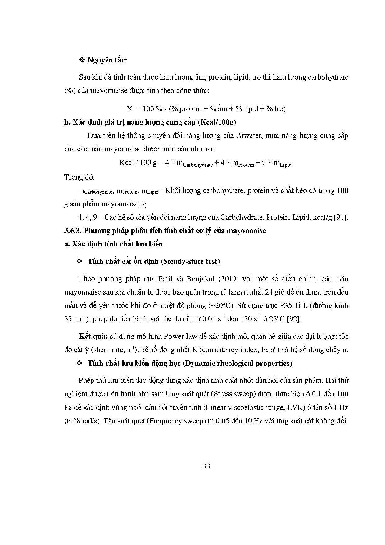 Đồ án tốt nghiệp - Ảnh hưởng của việc thay thế dầu thực vật bằng bột nha đam (Aloe vera L.) ĐCLSPMÍB - Trang 56