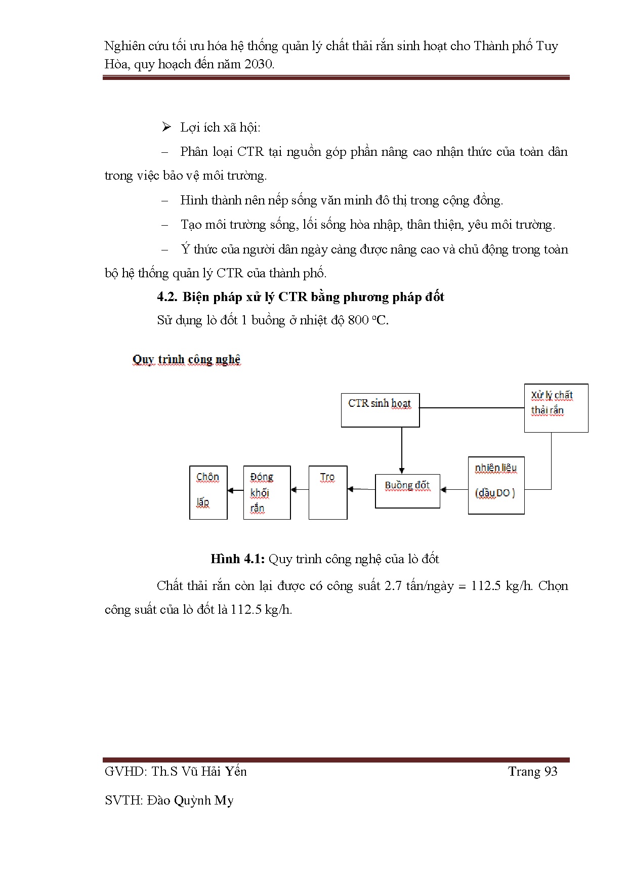 Đồ án tốt nghiệp - Nghiên cứu tối ưu hóa hệ thống quản lý chất thải rắn sinh hoạt tại TPTHTPYQHĐN 2 - Trang 104