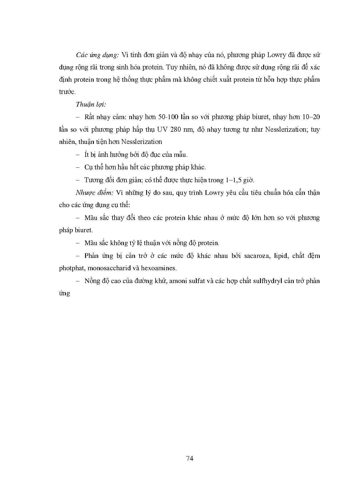 Đồ án tốt nghiệp - Hoàn thiện quy trình thu nhận và phân tích các đặc điểm hóa lý của PCTHĐN ( L - Trang 97