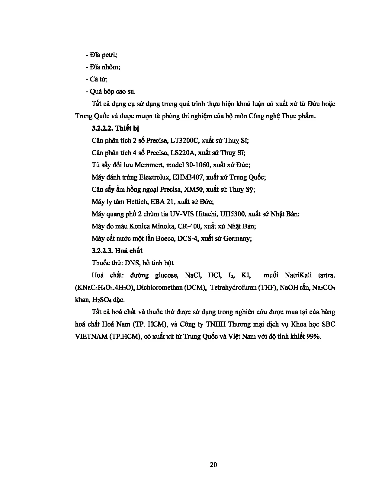 Đồ án tốt nghiệp - Nghiên cứu quy trình chế biến bột thanh long ruột đỏ bằng kỹ thuật sấy bọt - Trang 41