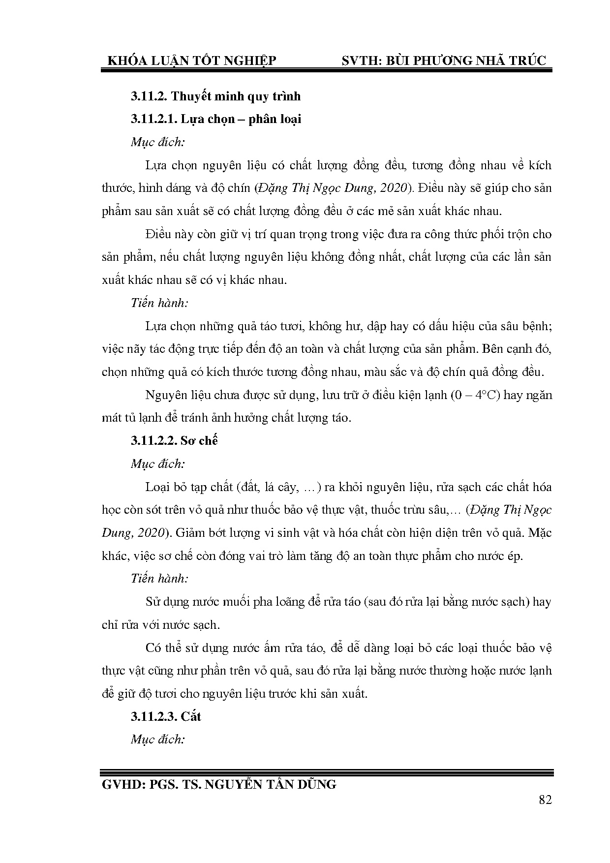 Đồ án tốt nghiệp - Nghiên cứu quy trình công nghệ nước ép táo bằng phương pháp lạnh đông chậm - Trang 106