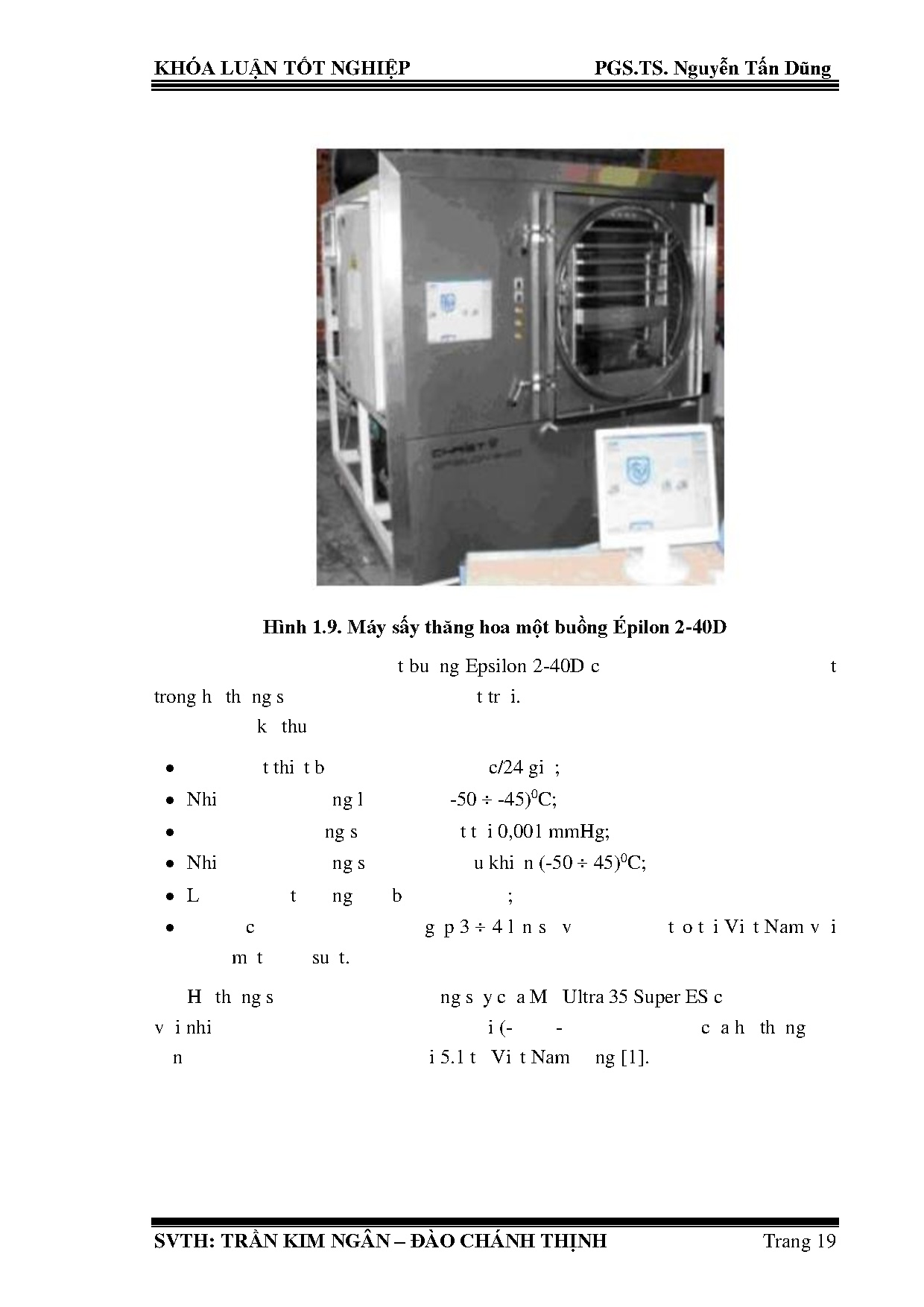 Đồ án tốt nghiệp - Nghiên cứu, Tính toán, Thiết kế, Chế tạo hệ thống sấy thăng Hoa DVNS 1 KNLSCCD - Trang 50
