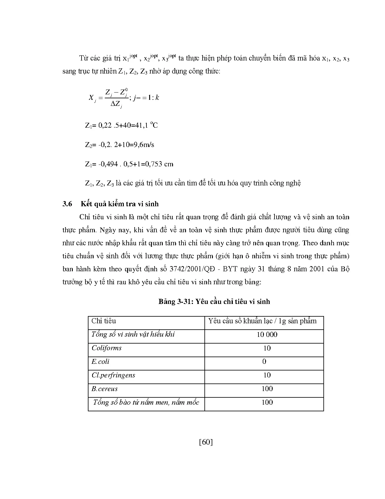 Đồ án tốt nghiệp - Nghiên cứu công nghệ sấy hành lá bằng phương pháp sấy lạnh - Trang 73