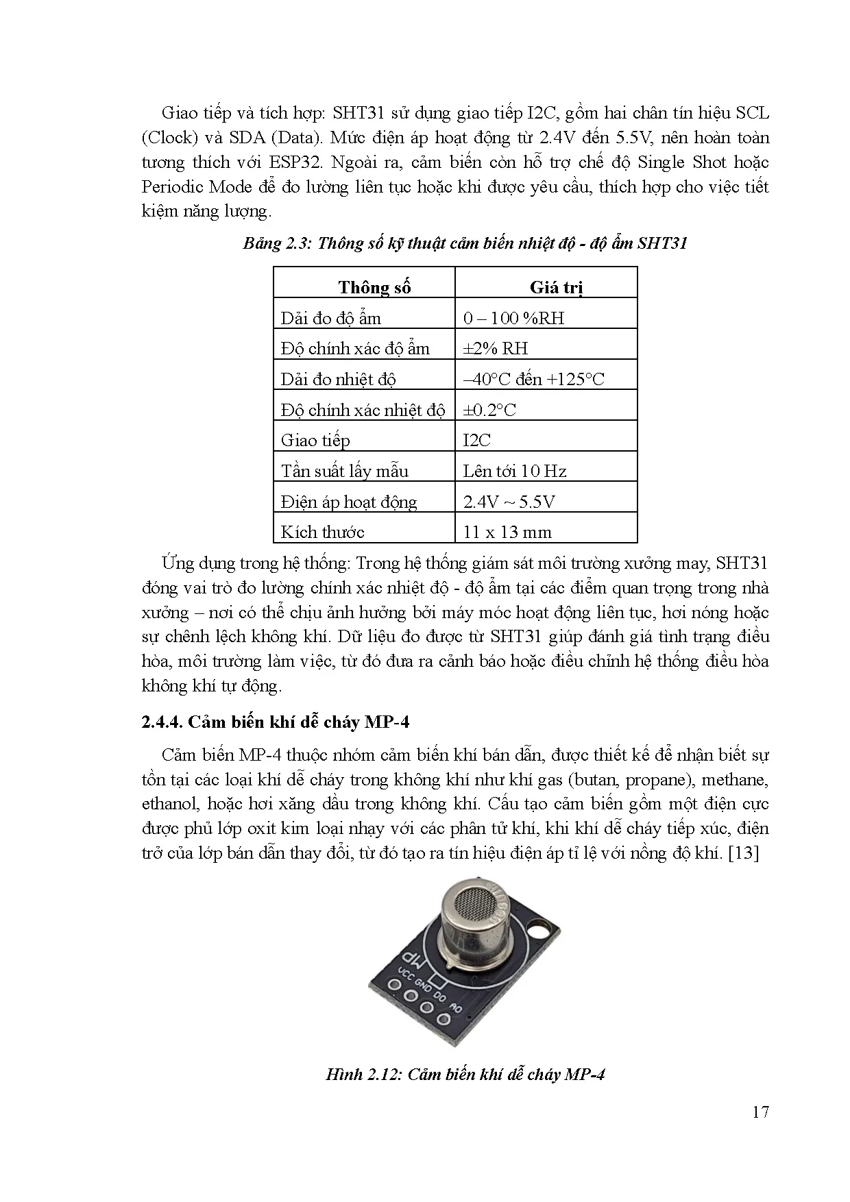 Đồ án tốt nghiệp - Thiết kế hệ thống giám sát môi trường đa điểm cho xưởng may. - Trang 44