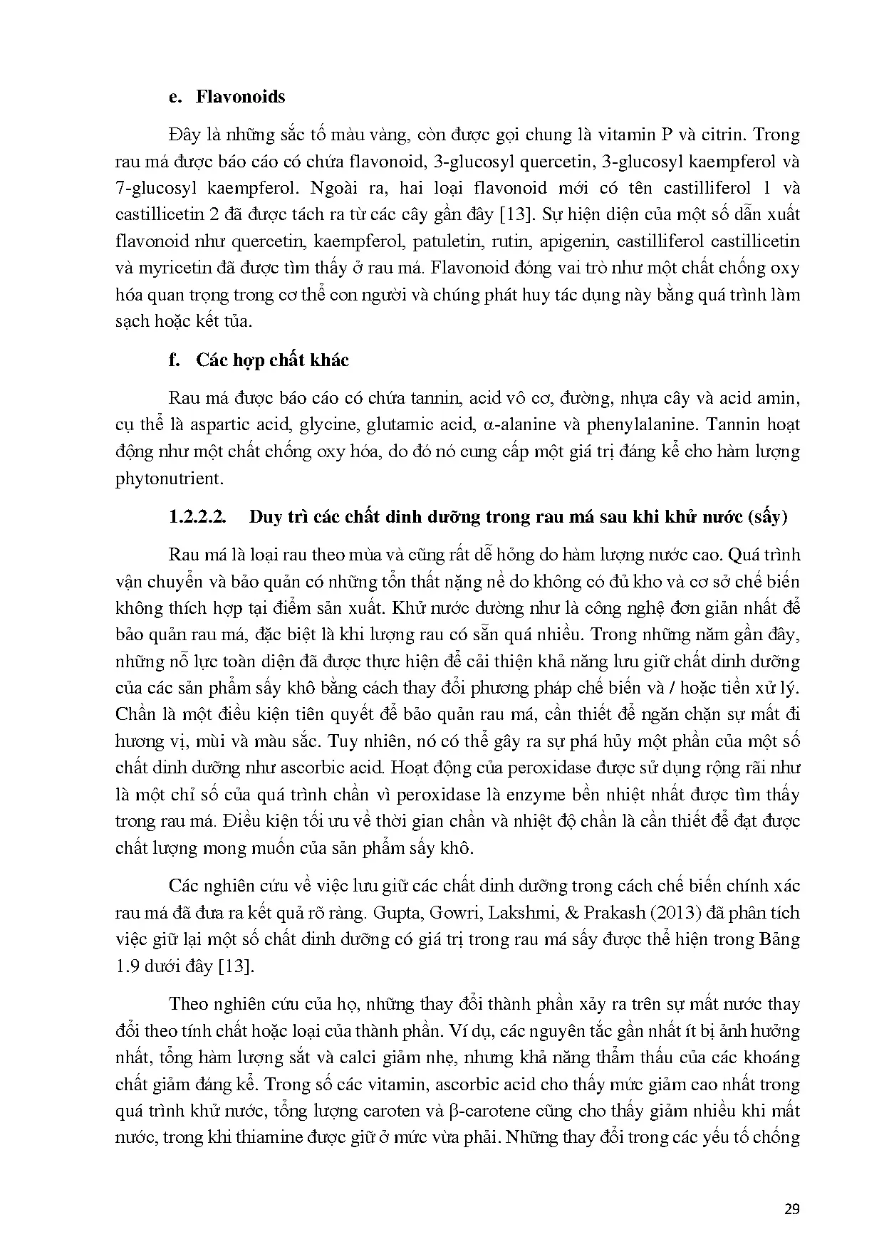 Đồ án tốt nghiệp - Nghiên cứu các yếu tố công nghệ ảnh hưởng đến quá trình sấy lạnh sản phẩm rau má - Trang 50