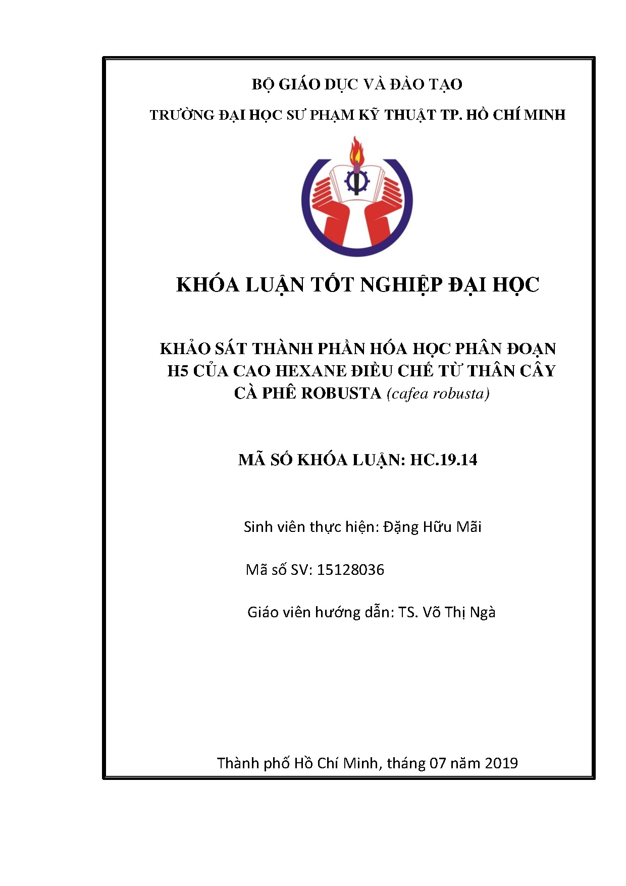 Đồ án tốt nghiệp - Tối ưu hóa quá trình sản xuất Maltodextrin (De 9-12) từ tinh bột sắn bằng HPPAVE