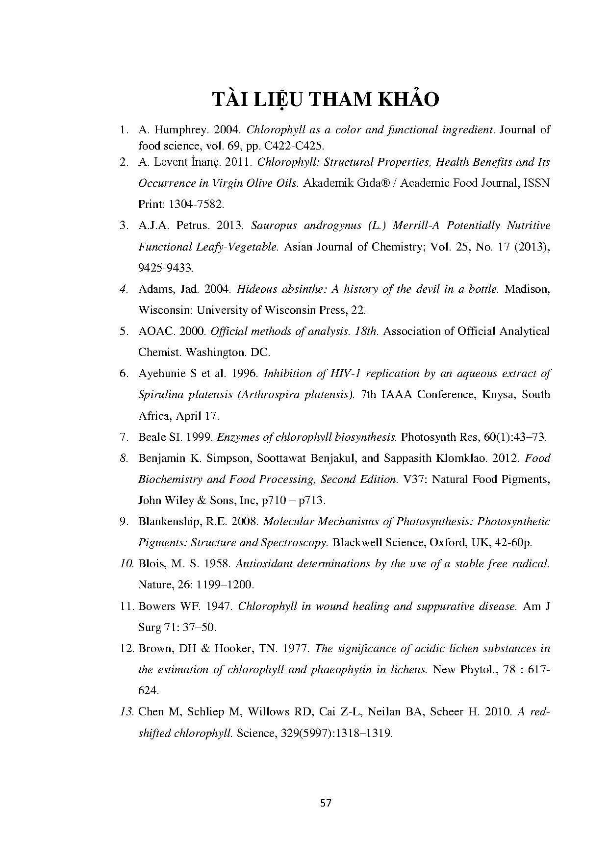 Ảnh một số trang tài liệu