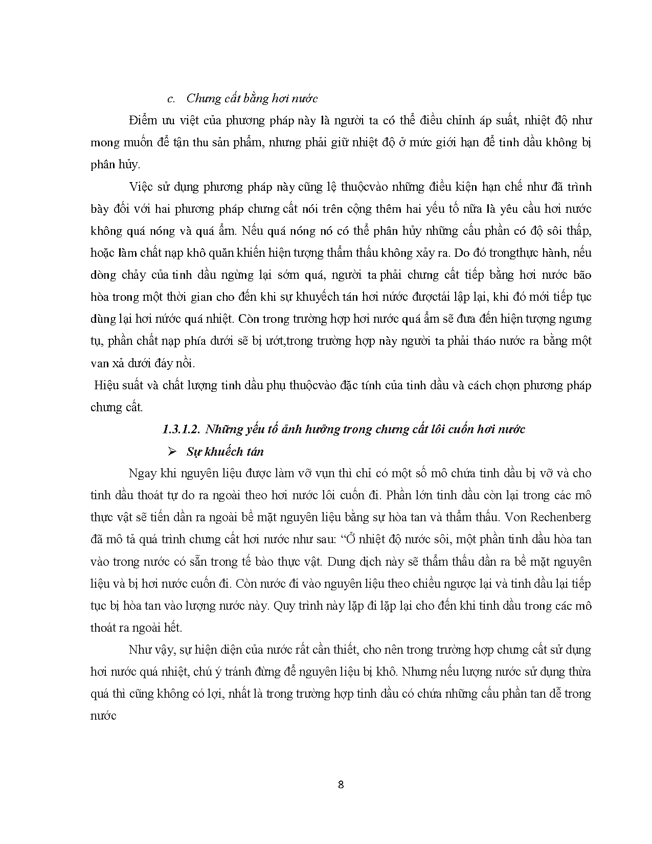 Đồ án tốt nghiệp - Khảo sát các yếu tố ảnh hưởng đến quá trình trích ly tinh dầu tắc và ỨDTDTTSXKC - Trang 19