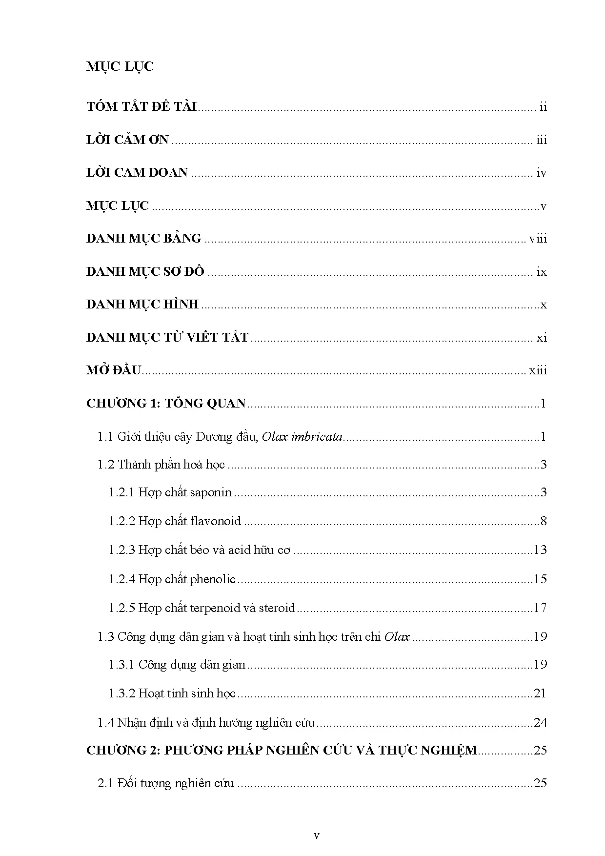 Đồ án tốt nghiệp - Khảo sát thành phần hóa học phân đoạn ET96.1-4 của cao Methanol điều chế TRCDĐOI - Trang 4