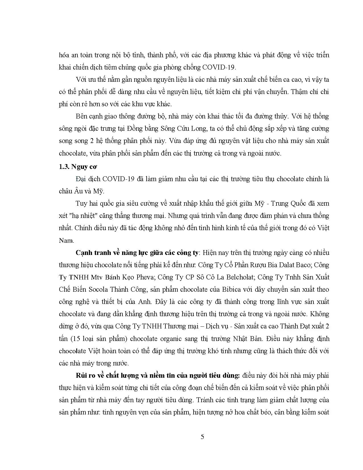 Đồ án tốt nghiệp - NGHIÊN CỨU THIẾT KẾ DÂY CHUYỀN VÀ NHÀ MÁY SẢN XUẤT CHOCOLATE NĂNG SUẤT 1000KG SP - Trang 30