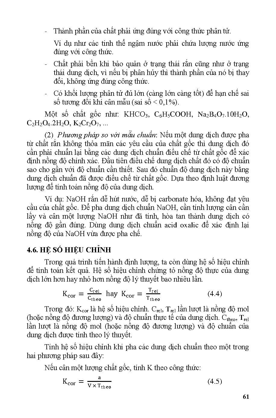 Giáo trình Hóa phân tích (HCMUTE) - Trang 61