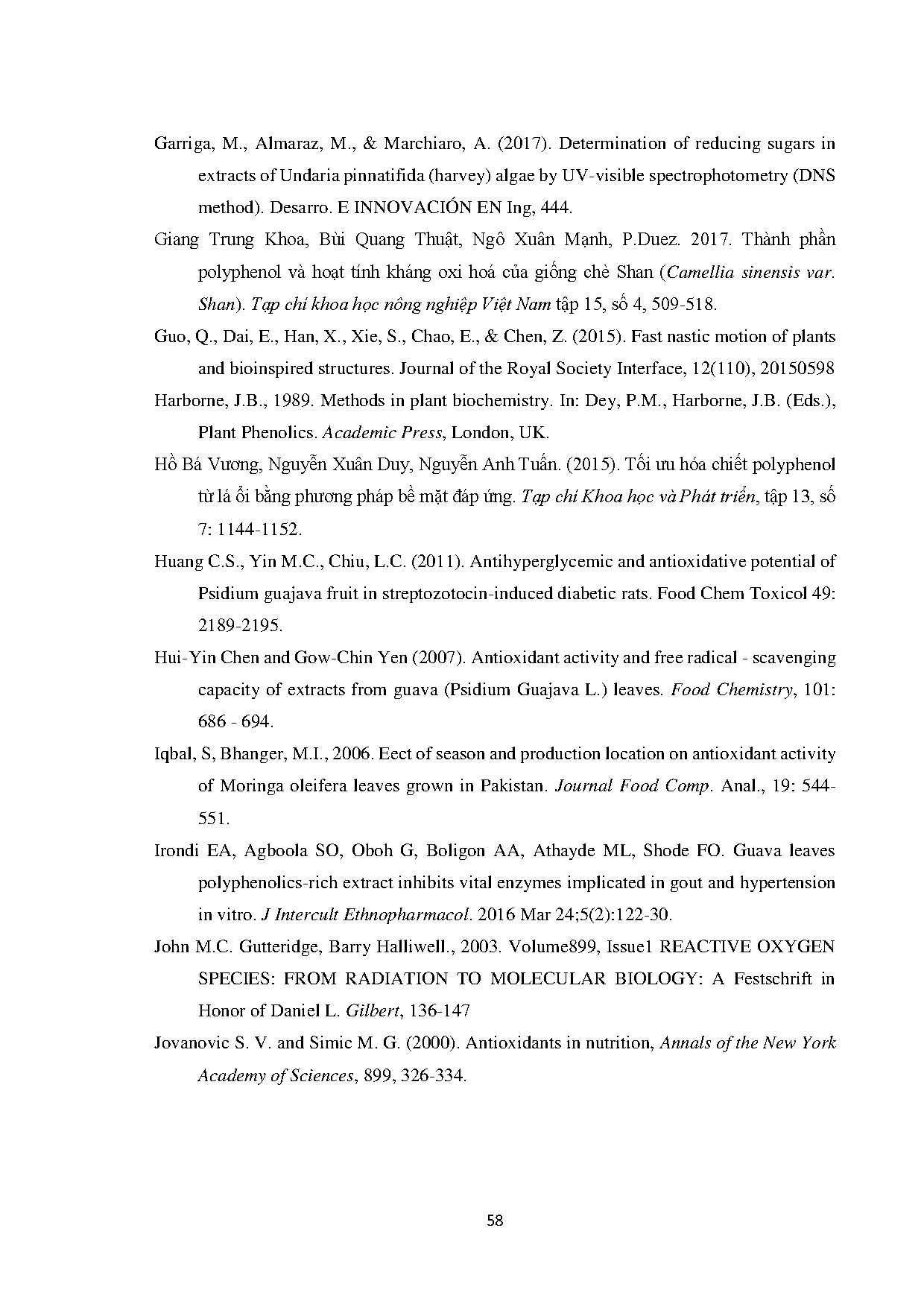 Đồ án tốt nghiệp - Ảnh hưởng của giai đoạn thu hái đến thành phần và hoạt tính sinh học TLỔCMSGỔTVN - Trang 81