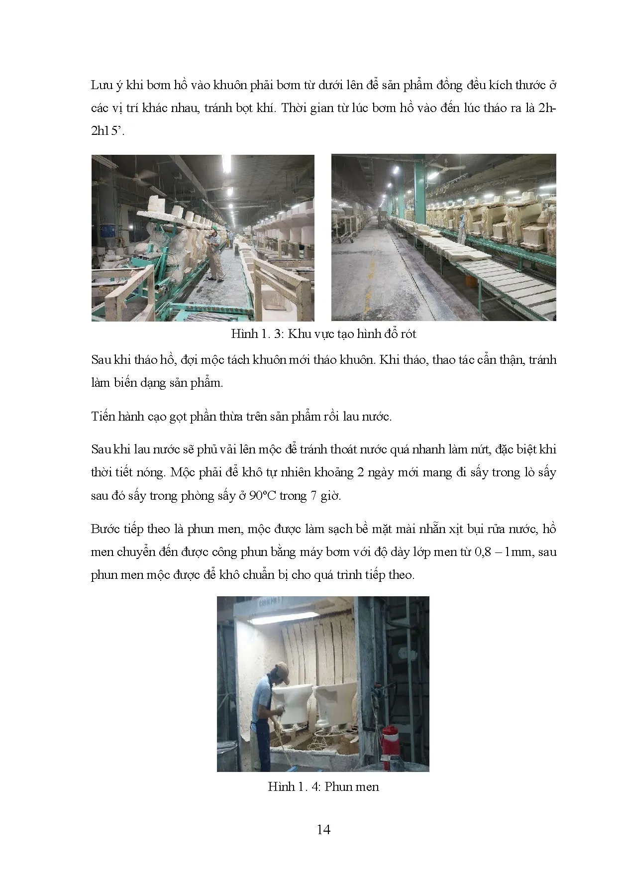 Đồ án tốt nghiệp - Thiết kế nhà máy sản xuất sứ vệ sinh năng suất 400.000 sản phẩm/ năm - Trang 30