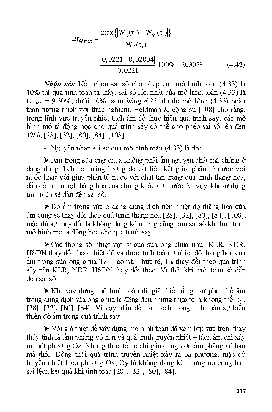 Quá trình và thiết bị công nghệ hóa học và thực phẩm: Kỹ thuật và công nghệ sấy thăng hoa (HCMUTE) - Trang 217