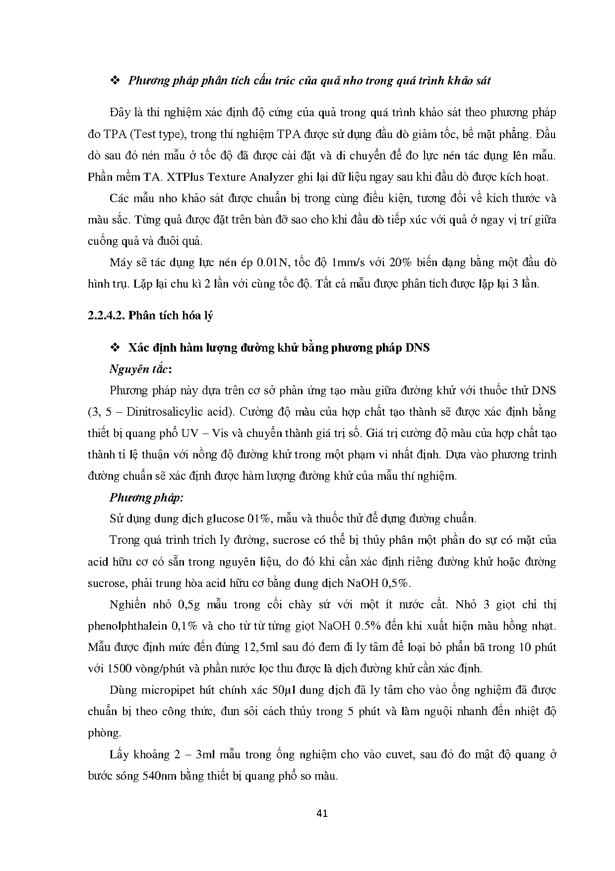 Đồ án tốt nghiệp - Ứng dụng màng bao chitosan/glycerol trong bảo quản nho sau thu hoạch - Trang 64