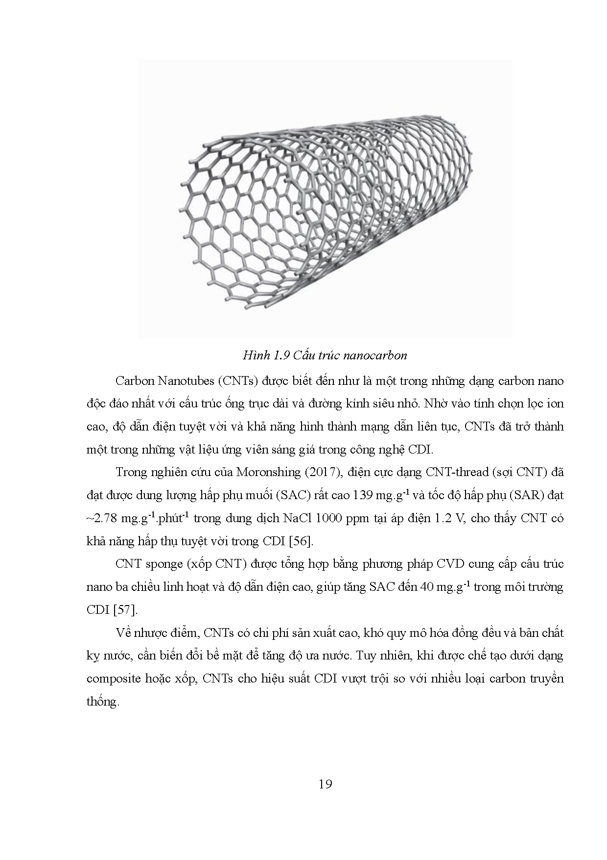 Đồ án tốt nghiệp - Chế tạo điện cực carbon từ thân chuối ứng dụng trong xử lý nước nhiễm mặn - Trang 47