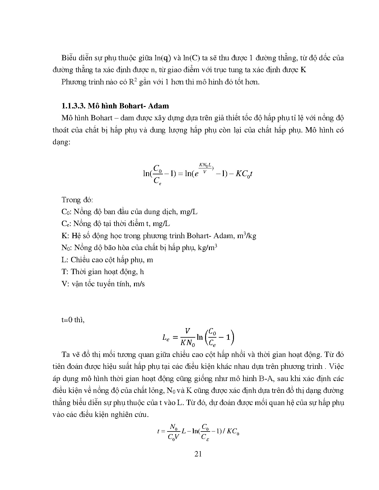 Đồ án tốt nghiệp - Khảo sát khả năng hấp thụ thuốc nhuộm của hạt sỏi nhẹ Keramzit - Trang 22