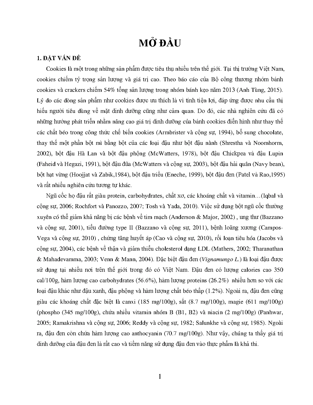 Đồ án tốt nghiệp - Sử dụng phương pháp nảy mầm làm giảm tính dinh dưỡng trong đậu đen để SXBĐĐBSVBC - Trang 21