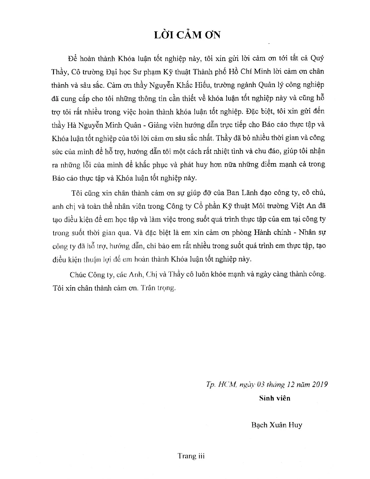 Đồ án tốt nghiệp - Hoàn thiện công tác tuyển dụng tại công ty cổ phần kỹ thuật môi trường Việt An - Trang 4