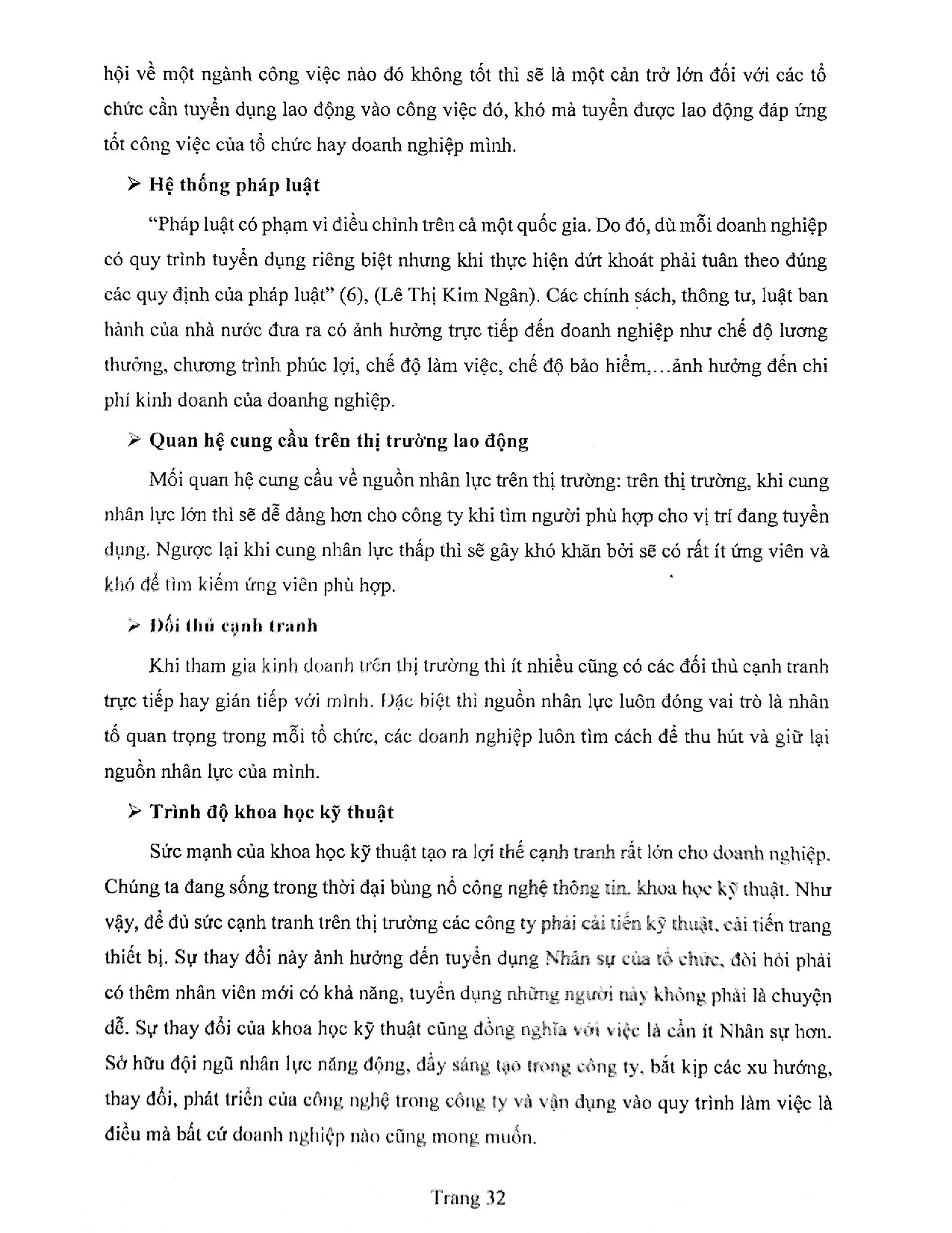 Đồ án tốt nghiệp - Hoàn thiện công tác tuyển dụng tại công ty cổ phần kỹ thuật môi trường Việt An - Trang 42