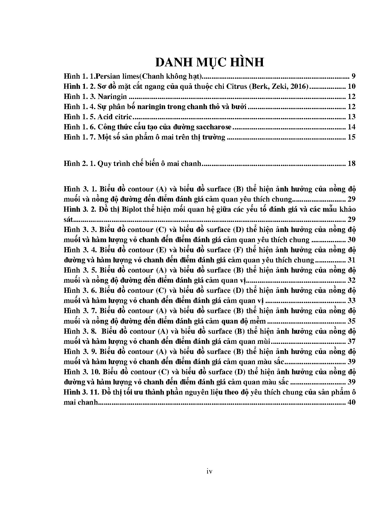 Đồ án tốt nghiệp - Xây dựng công thức ô mai từ chanh không hạt (citrus latifolia) - Trang 19