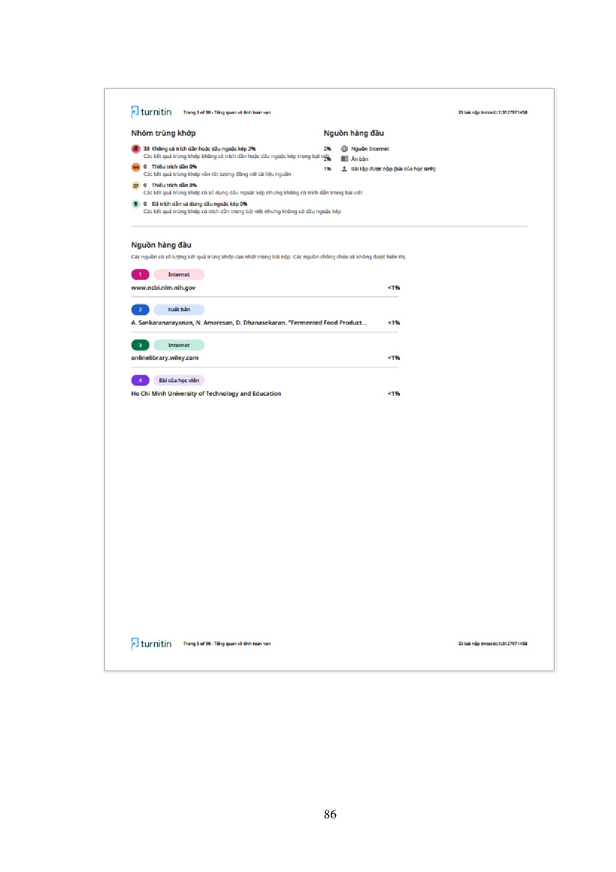 Ảnh một số trang tài liệu