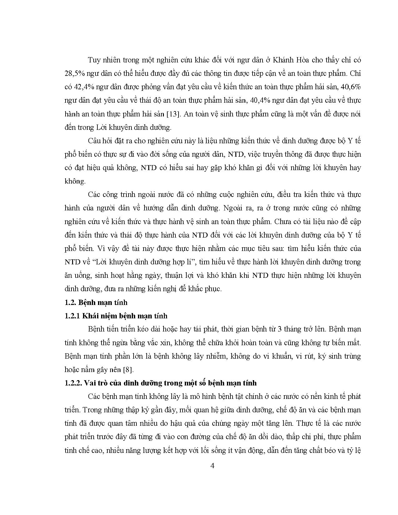 Đồ án tốt nghiệp - Khảo sát kiến thức và thực hành Lời khuyên dinh dưỡng hợp lý của người tiêu D - Trang 20