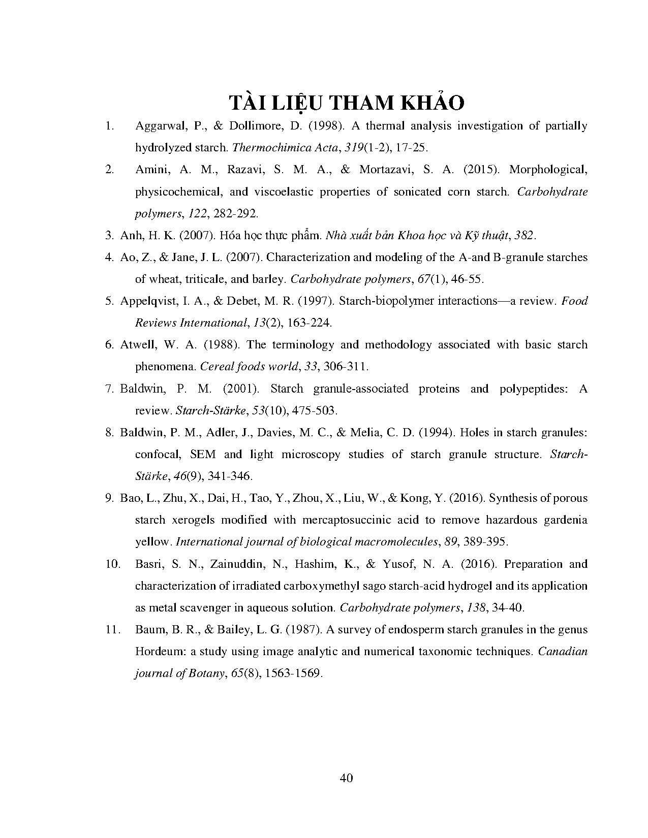 Ảnh một số trang tài liệu