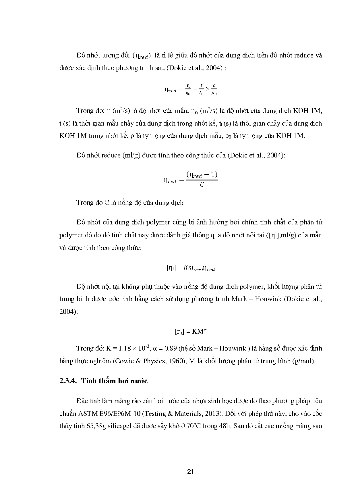 Đồ án tốt nghiệp - Nghiên cứu ảnh hưởng của Alum, Silicagel, Gelatin lên các tính CCNCMPHSHLTTBSOH - Trang 44