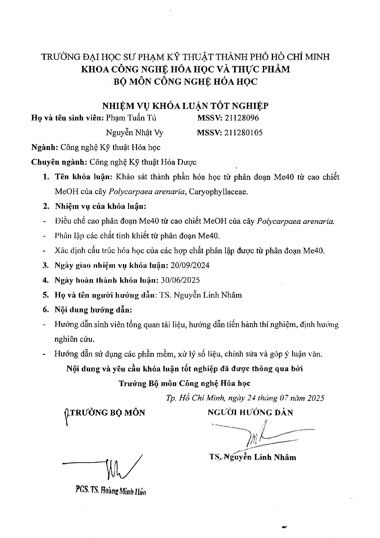 Đồ án tốt nghiệp - Khảo sát thành phần hóa học từ phân đoạn Me40 từ cao chiết MeOH của cây PAC - Trang 2