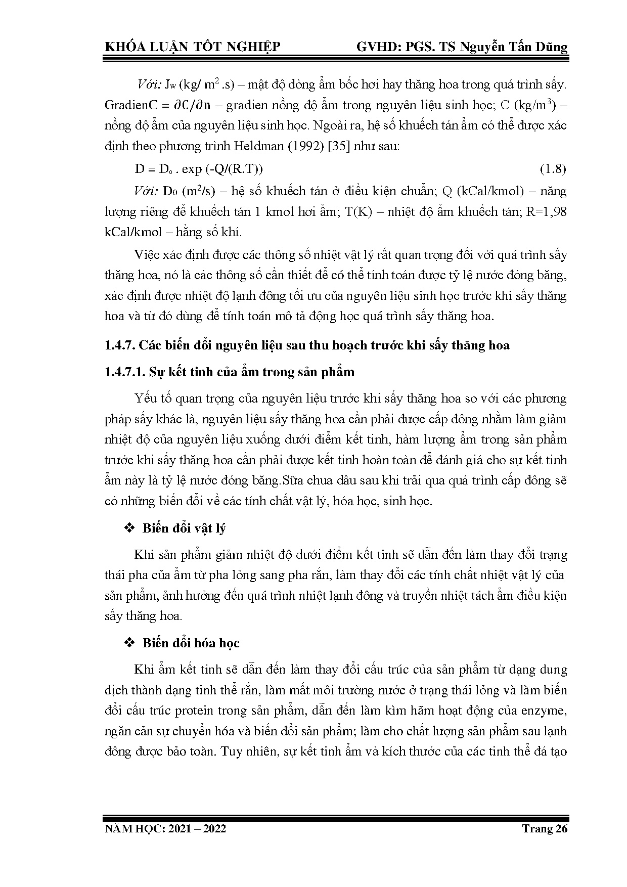 Đồ án tốt nghiệp - Nghiên cứu tính toán thiết kế, chế tạo hệ thống sấy thăng hoa DS - 1 VNS 1 NLSCD - Trang 51