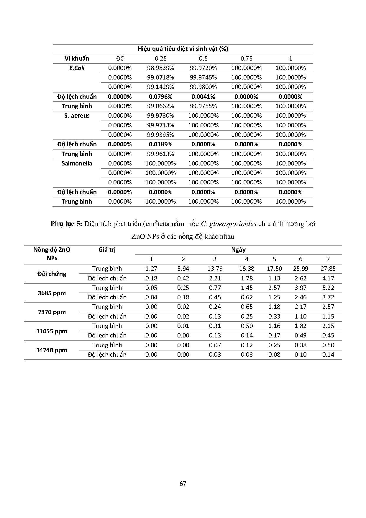Ảnh một số trang tài liệu