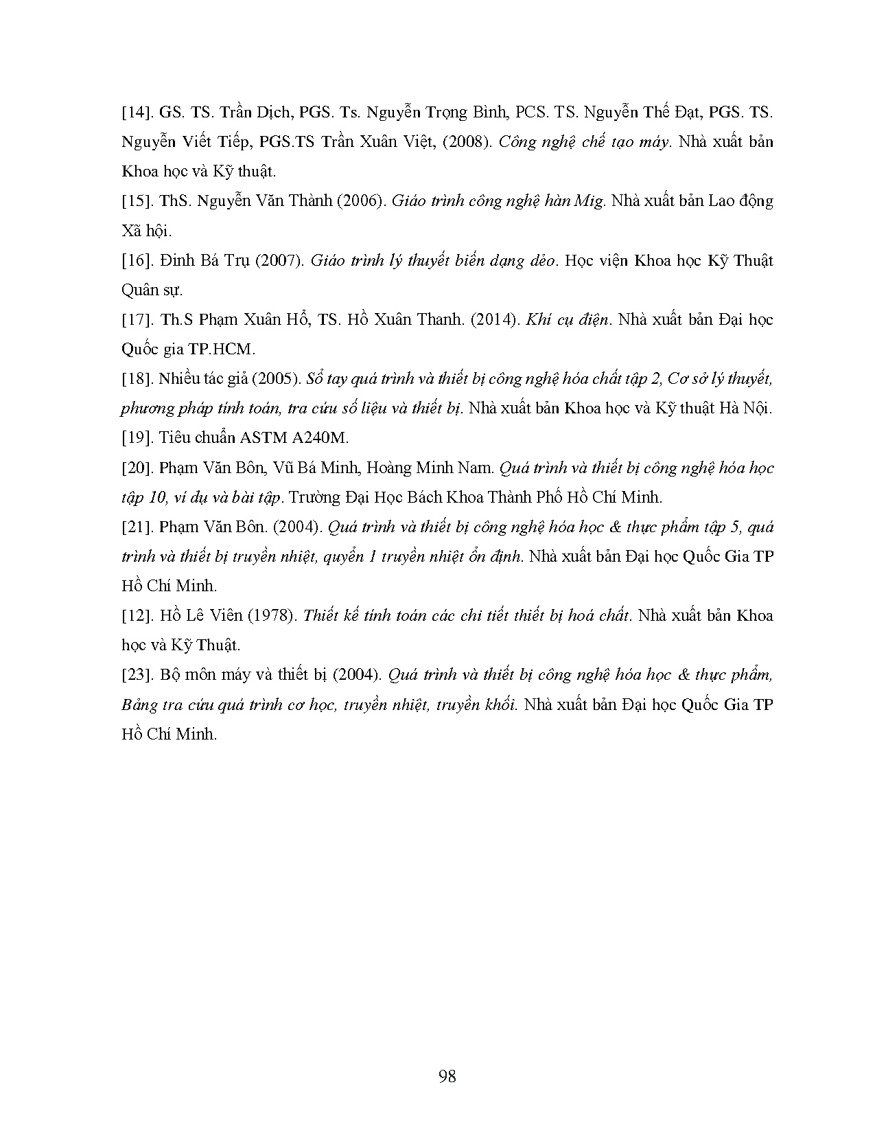 Ảnh một số trang tài liệu