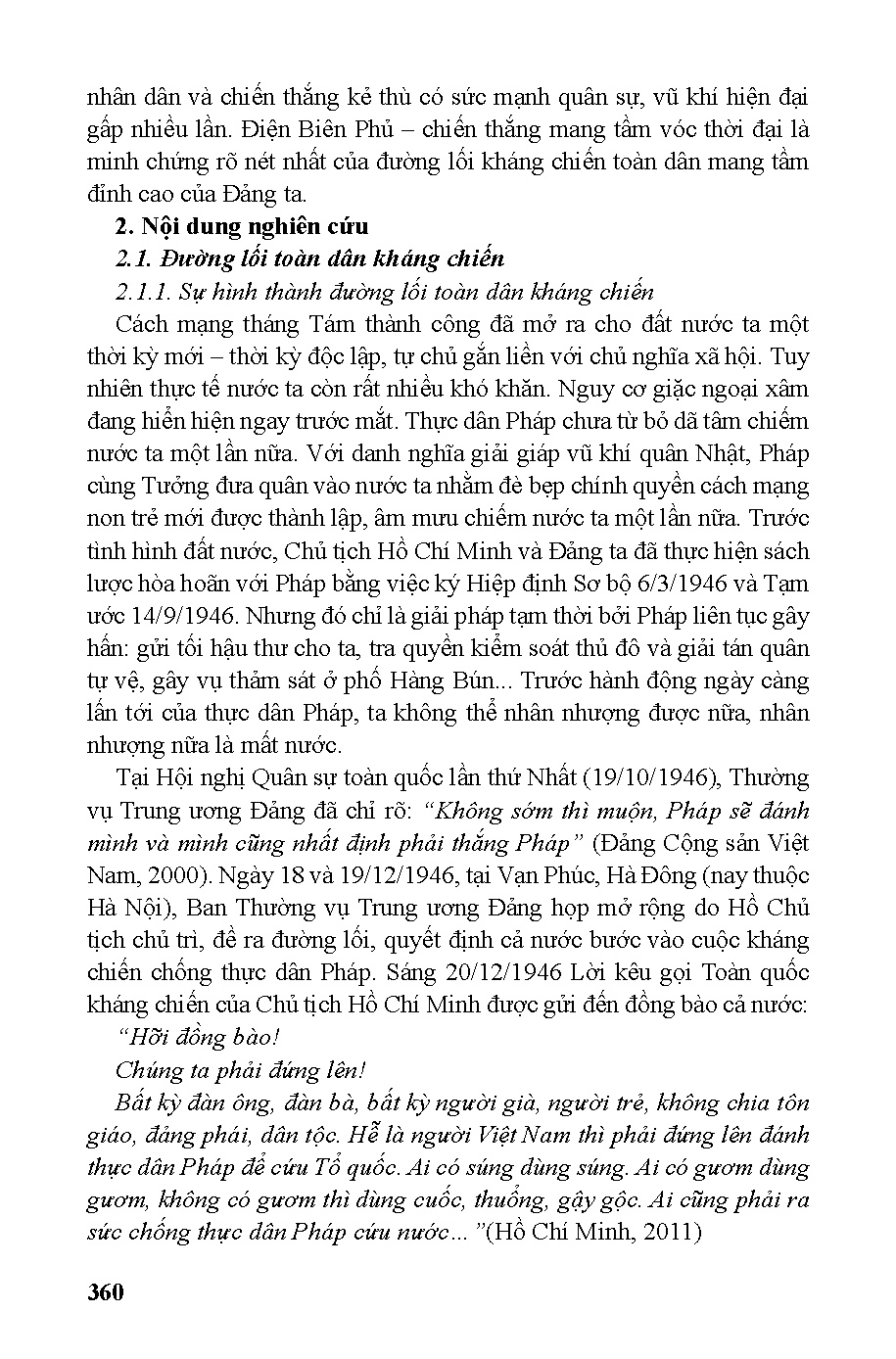 Chiến thắng Điện Biên Phủ - Giá trị lịch sử và tầm vóc thời đại (HCMUTE) - Trang 361