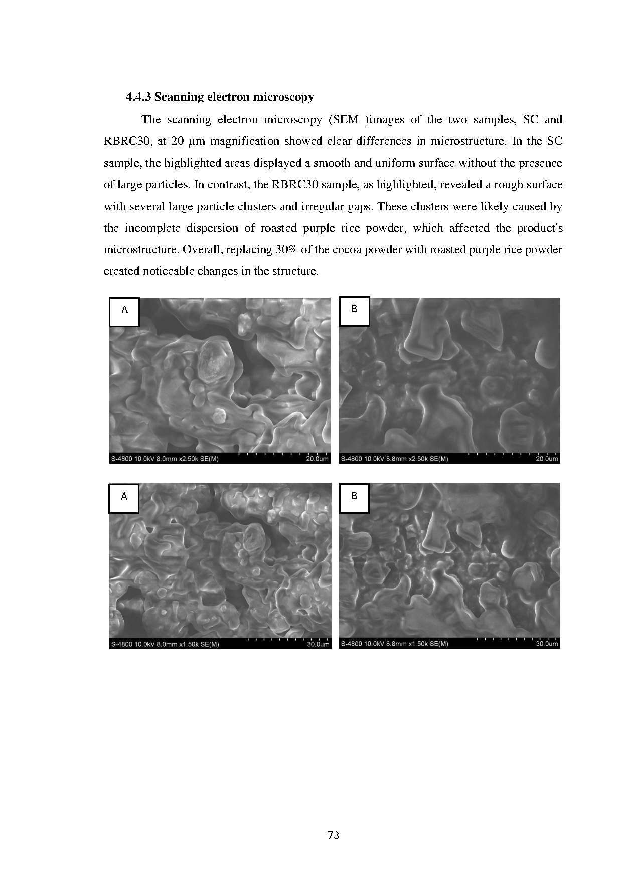 Đồ án tốt nghiệp - The Influence of Roasted Black Rice Powder on the Quality of Dark Chocolate - Trang 94