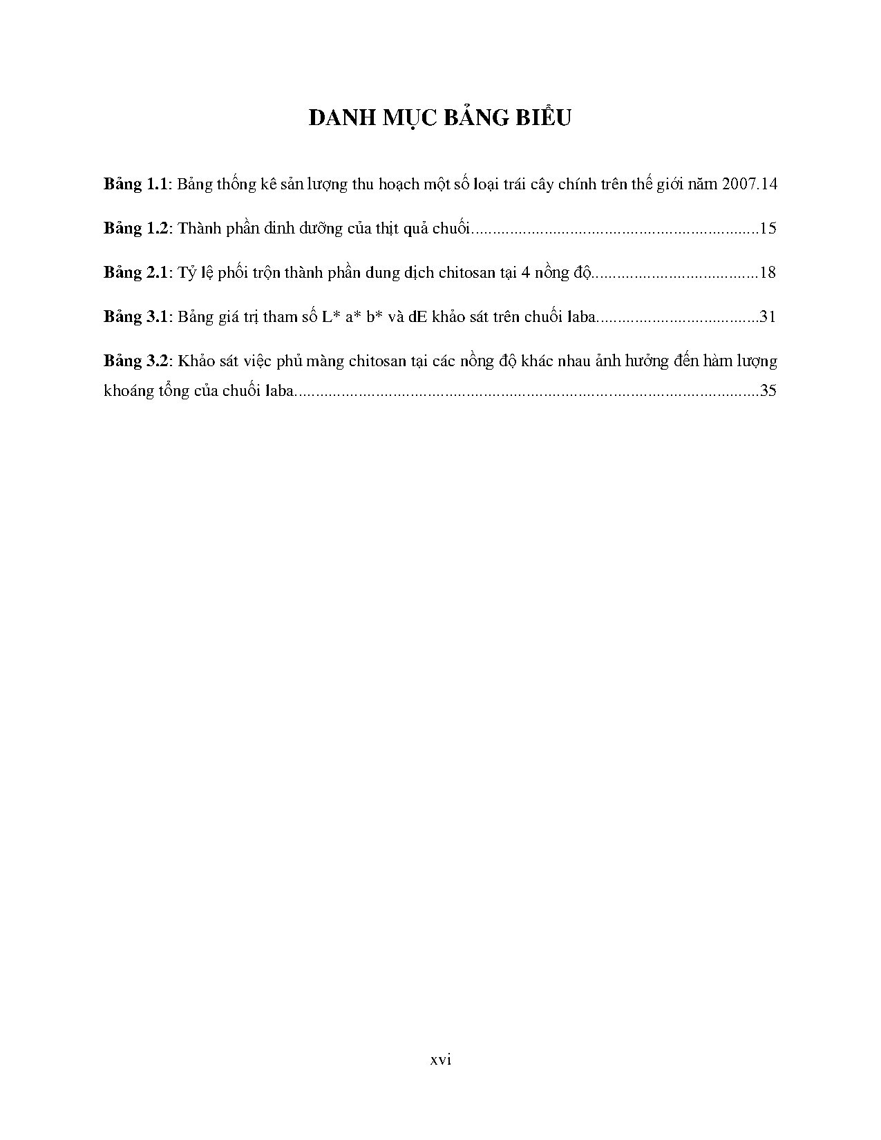 Đồ án tốt nghiệp - Ảnh hưởng việc phủ màng Chitosan đến chất lượng của chuối Laba (Musa CSTH - Trang 17