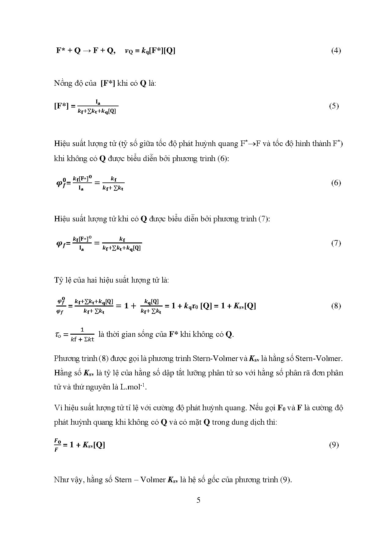 Đồ án tốt nghiệp - Động học dập tắt huỳnh quang của A-Glucosidase bằng Genistein - Trang 29