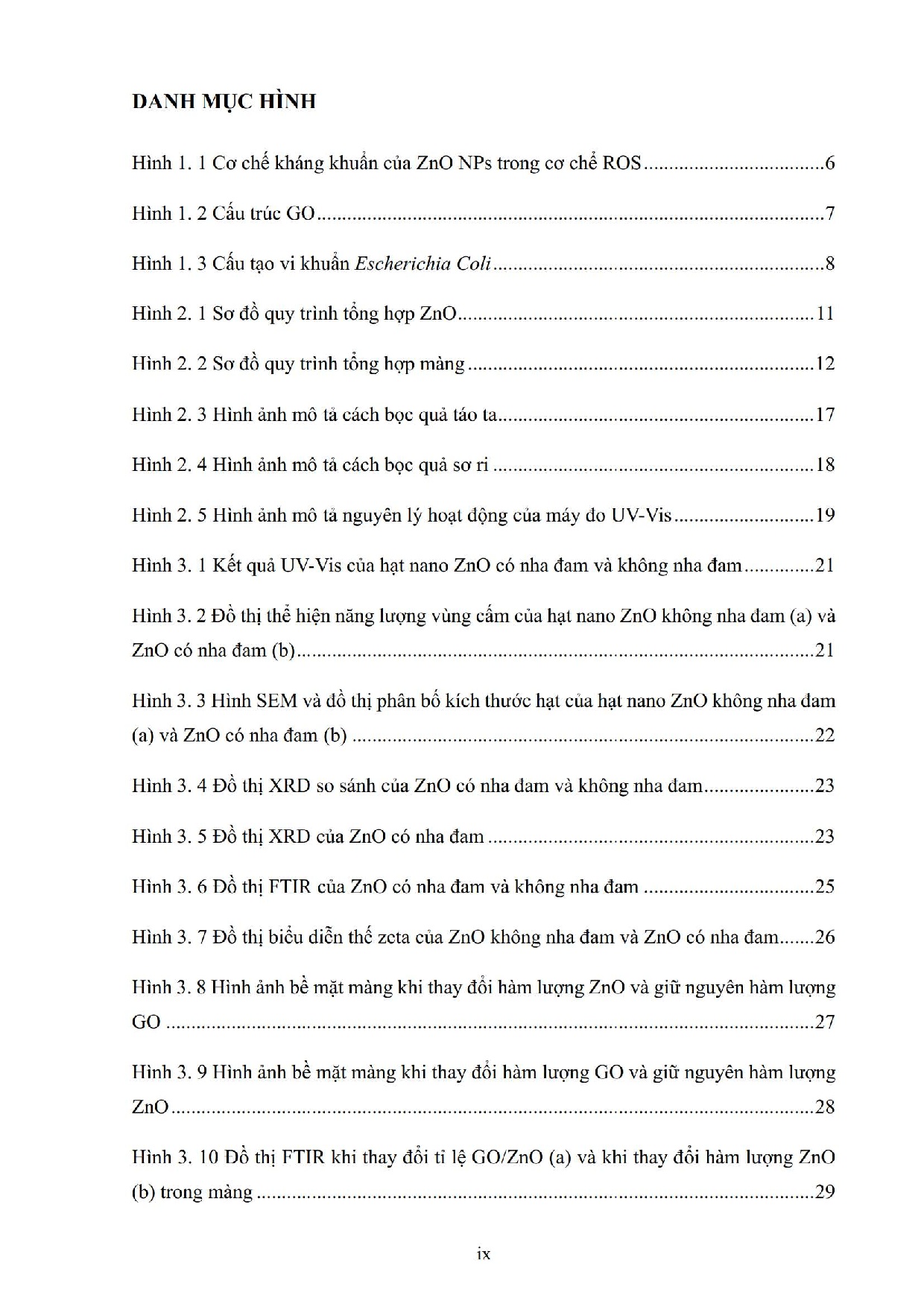 Ảnh một số trang tài liệu