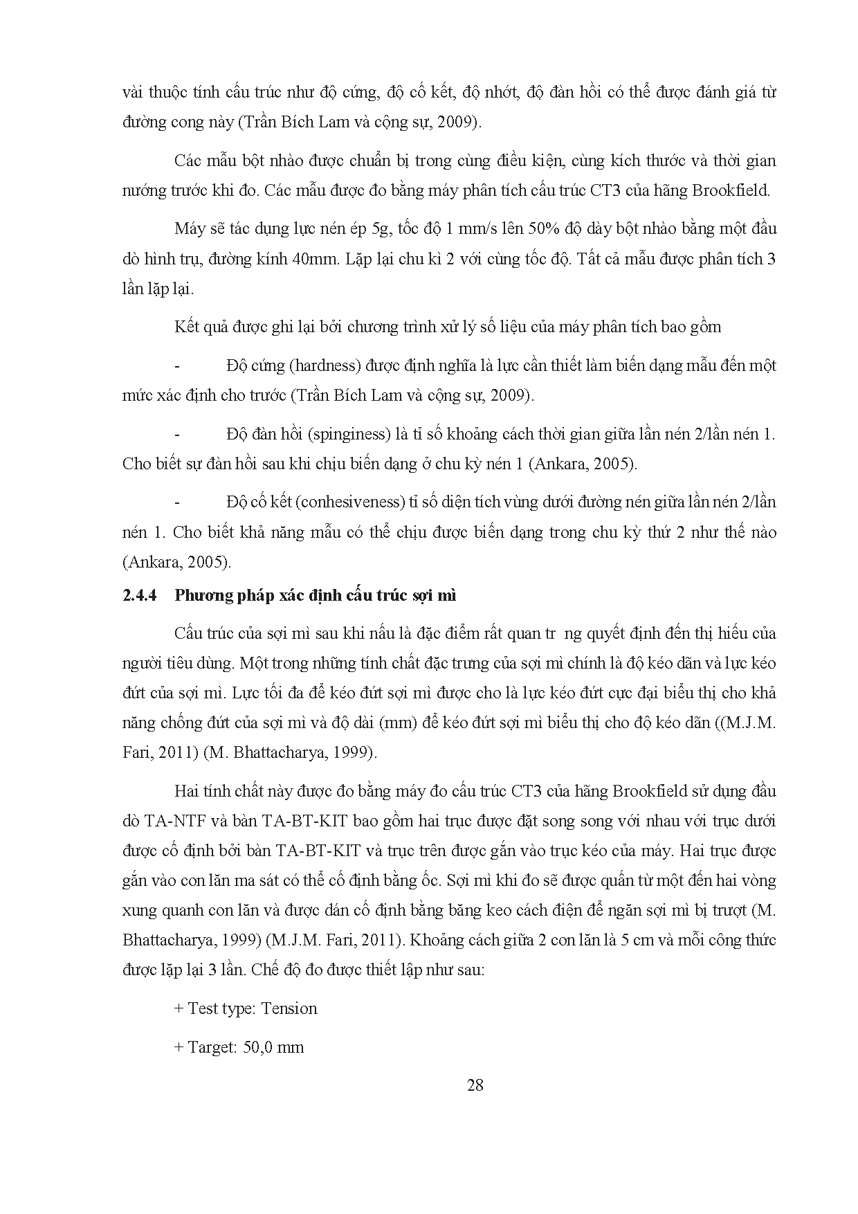 Đồ án tốt nghiệp - Ảnh hưởng của hàm lượng bột đậu gà (Cicer Arietinum L.) bổ sung đến chất LMKG - Trang 52