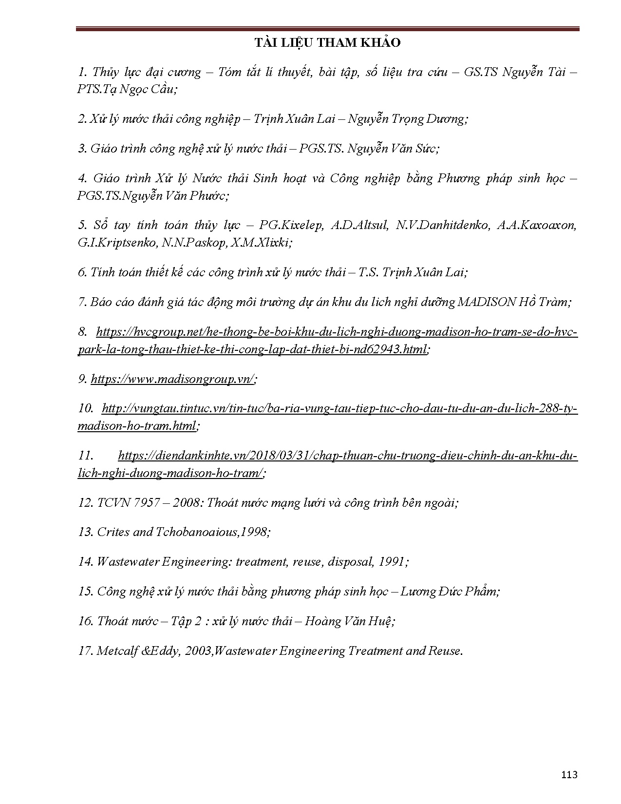 Ảnh một số trang tài liệu