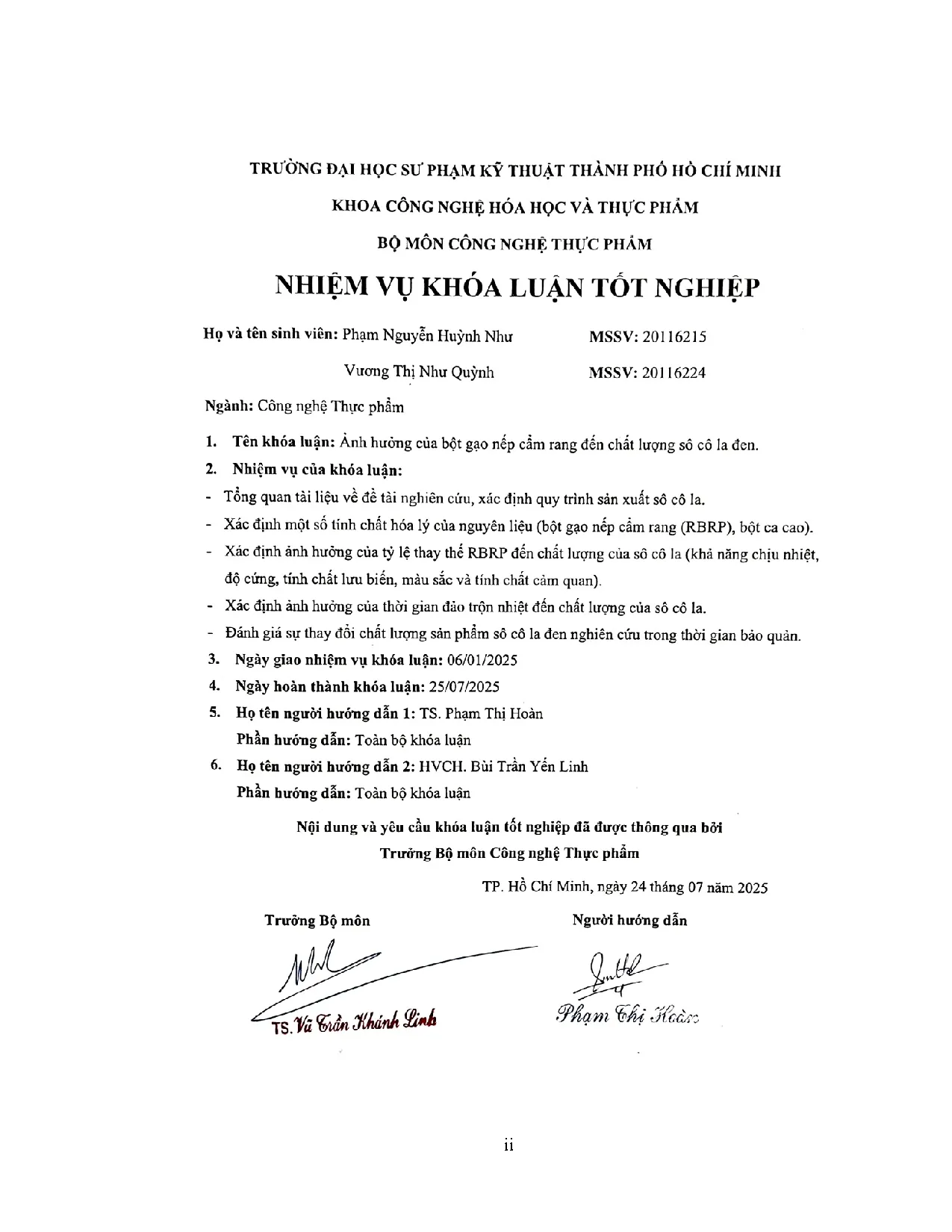 Đồ án tốt nghiệp - Ảnh hưởng của bột gạo nếp cẩm rang đến chất lượng Sô cô la đen - Trang 3