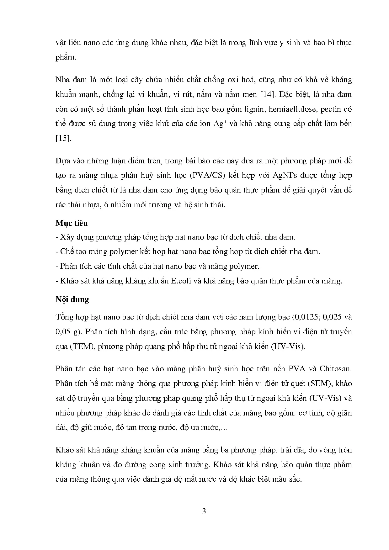 Đồ án tốt nghiệp - Nghiên cứu chế tạo màng polymer phân hủy sinh học kết hợp hạt NBTHTDCNĐCỨDBQTP - Trang 23