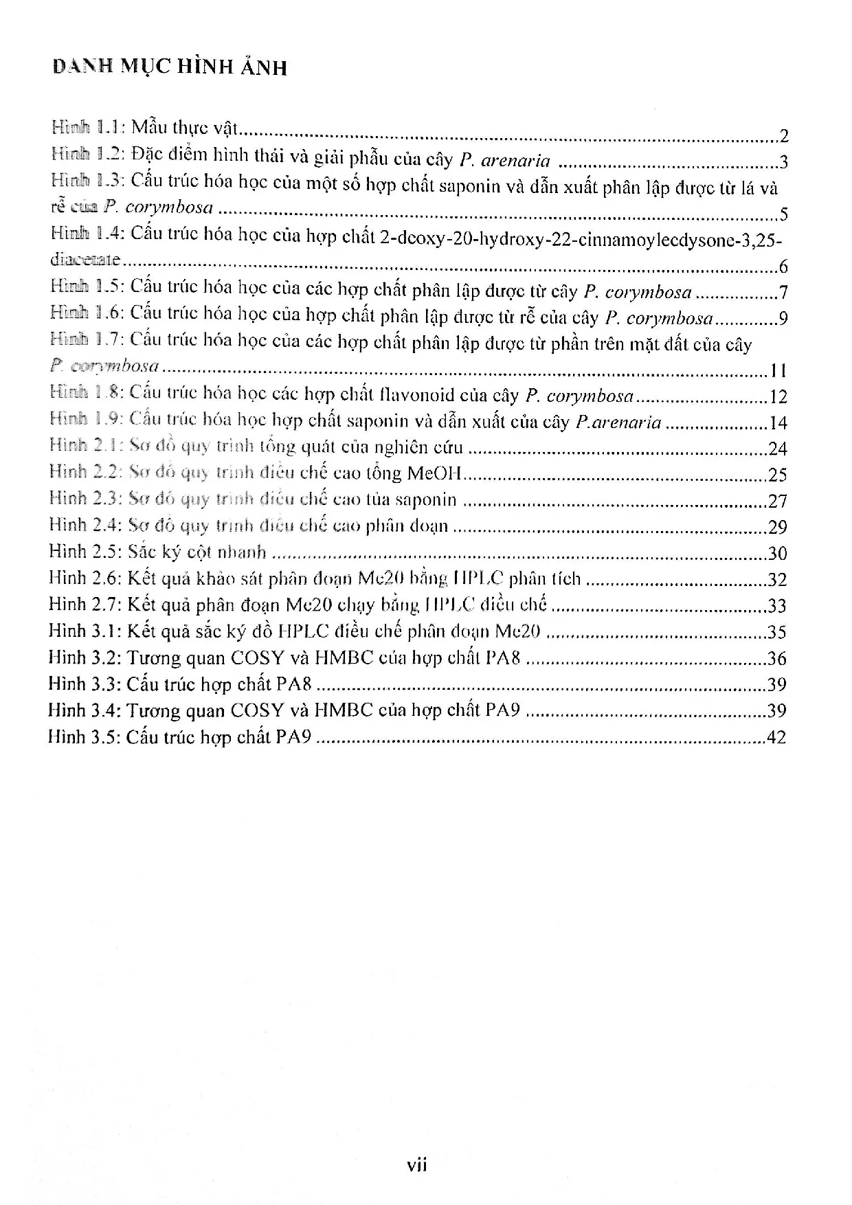Đồ án tốt nghiệp - Khảo sát thành phần hóa học phân đoạn Me20 từ cao chiết methanol CCSHN ( A ( GC - Trang 22